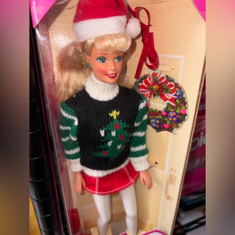 🎀Vintage 1996 Holiday Season Barbie Doll Special Edition Mattel